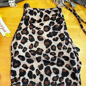 Kortni Jeane Oversized Cheetah Leopard Top